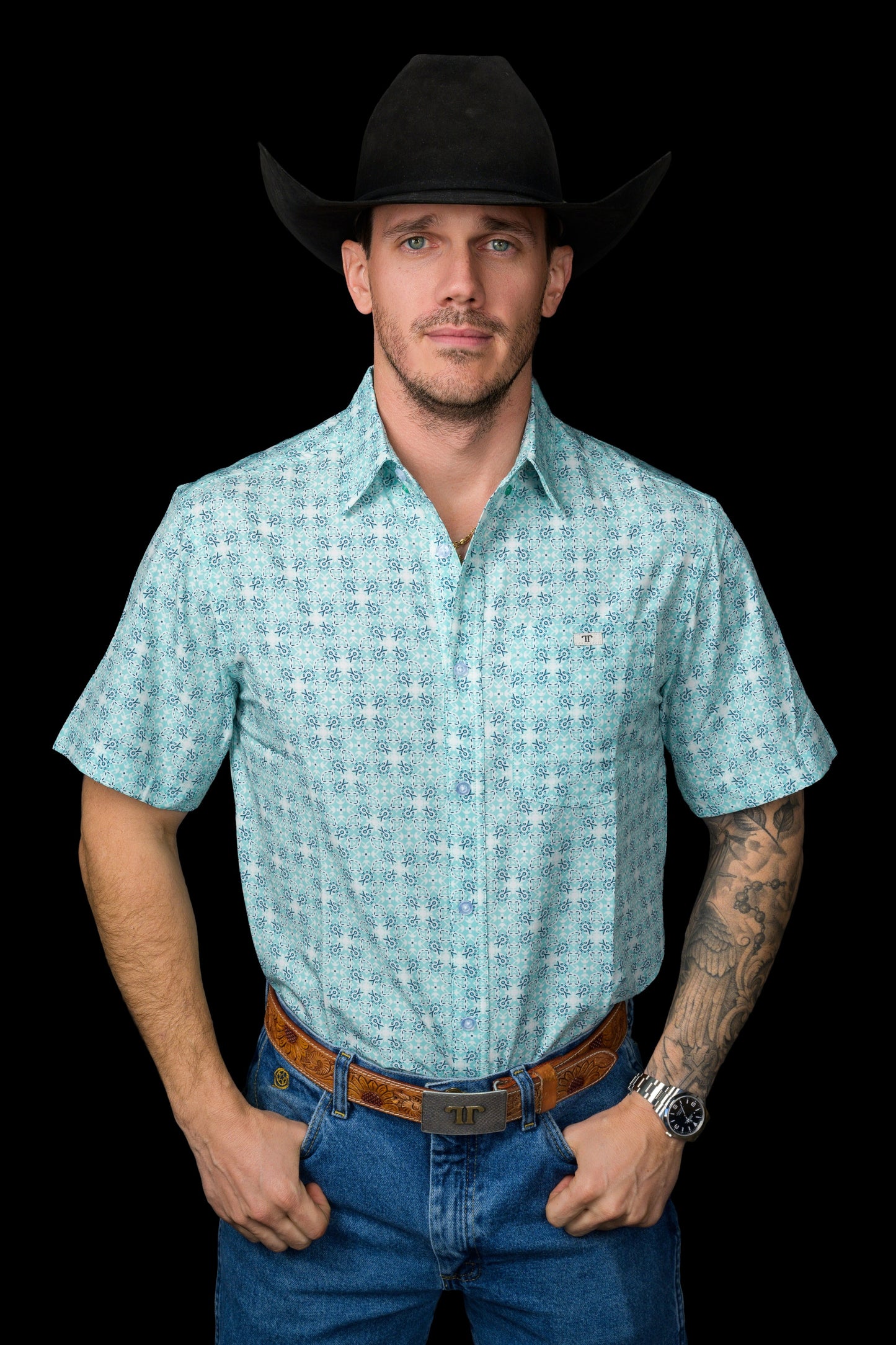 FERRELL MEN'S THE WESLEY BUTTON UP