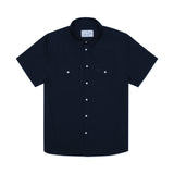 Burlebo Performance Western Shirt - Navy