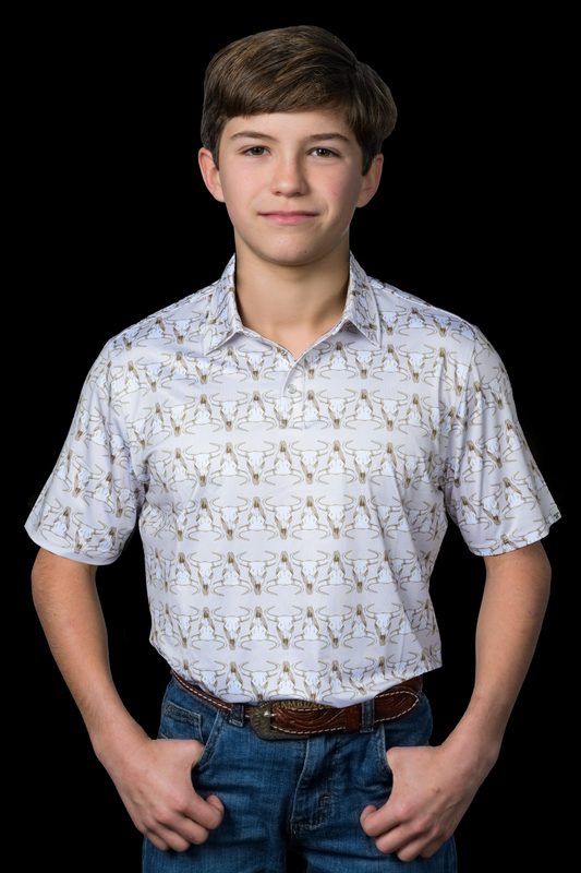 FERRELL KID'S RANGER POLO - CREAM