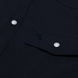 Burlebo Performance Western Shirt - Navy