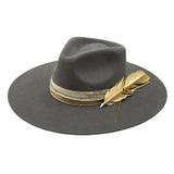 CHARLIE 1 HORSE X LAINEY WILSON SMOKE AINT CLEAR FELT - GRANITE