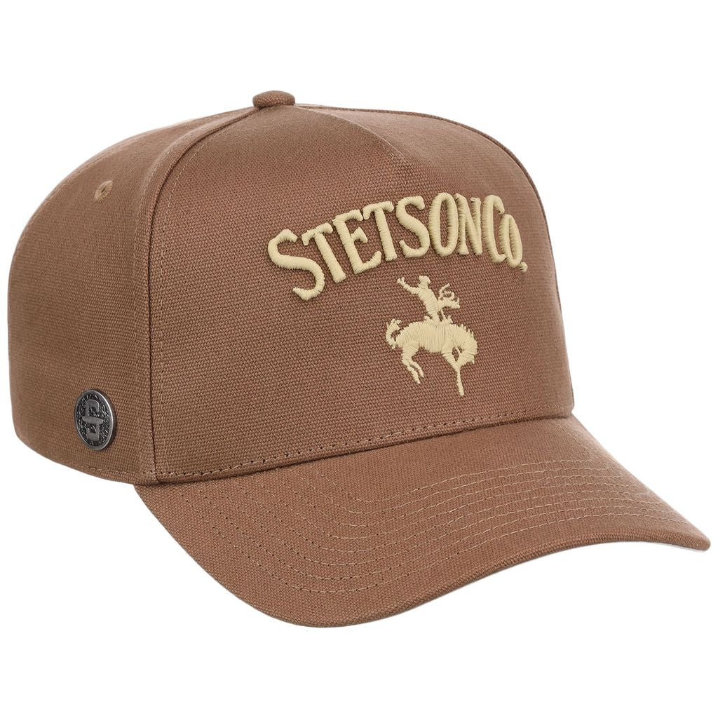 STETSON STETSON CO. TRUCKER CAP - BROWN