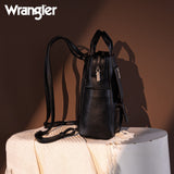 Wrangler Tote/Shoulder Bag Convertible Backpack - Black