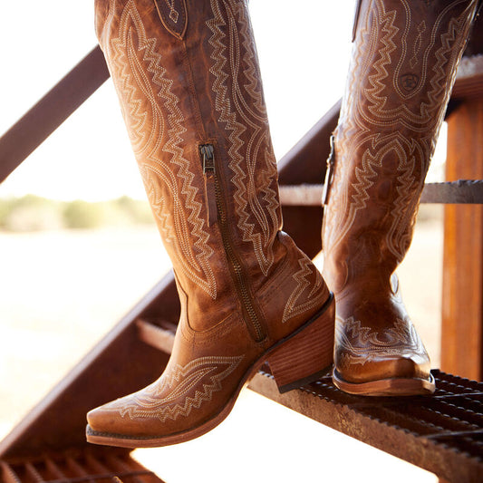 ARIAT WOMEN'S SHADES OF GRAIN CASANOVA WESTERN BOOT