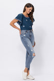 SUMMER JUDY BLUE HIGH RISE SLIM FIT
