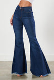 SPRUNG ON YOU FLARE JEANS - DARK STONE