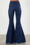 SPRUNG ON YOU FLARE JEANS - DARK STONE