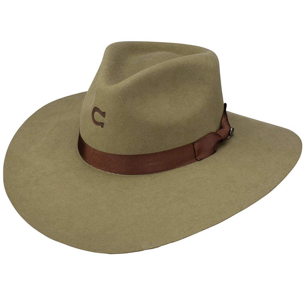 CHARLIE 1 HORSE HIGHWAY OLIVE FELT