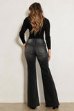 VIBRANT ARIANA FLARE JEANS - BLACK STONE