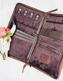 AMERICAN DARLING LEATHER AND HIDE WALLET ORGANIZER 1 - ADBGA246E