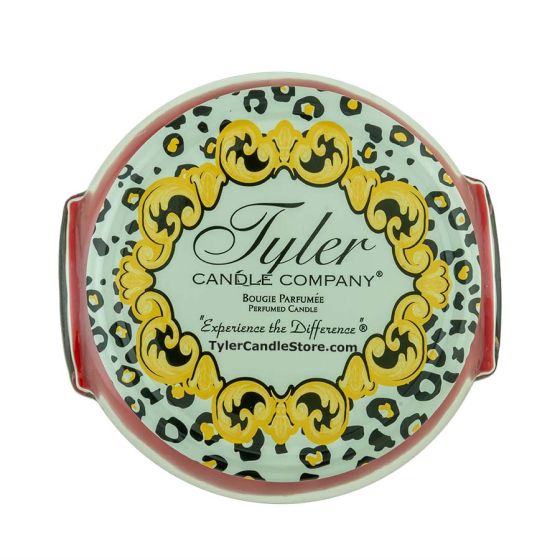 TYLER CANDLE CO 11oz FROSTED POMEGRANATE CANDLE