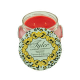 TYLER CANDLE CO 11oz FROSTED POMEGRANATE CANDLE