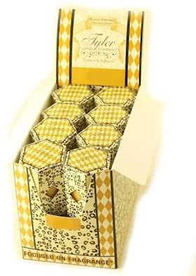 TYLER CANDLE COMPANY FLEUR DE LIS SINGLE COUNT