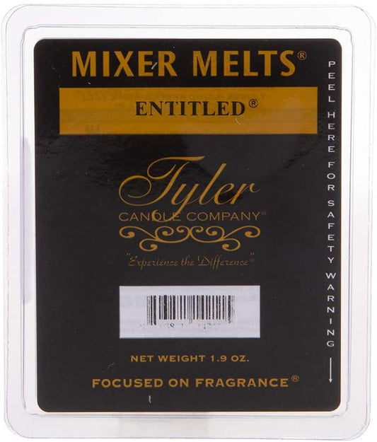 TYLER CANDLE CO MIXER MELTS ENTITLED
