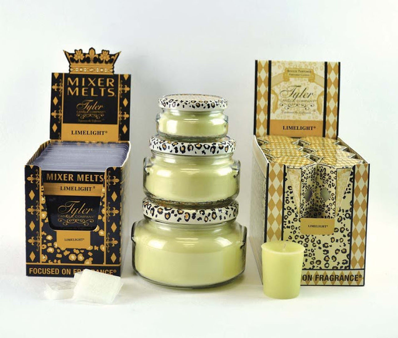 TYLER CANDLE CO 3.4oz LIMELIGHT CANDLE