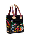 CONSUELA LA REINA BLACK CLASSIC TOTE