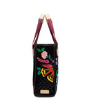 CONSUELA LA REINA BLACK CLASSIC TOTE