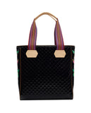 CONSUELA LA REINA BLACK CLASSIC TOTE