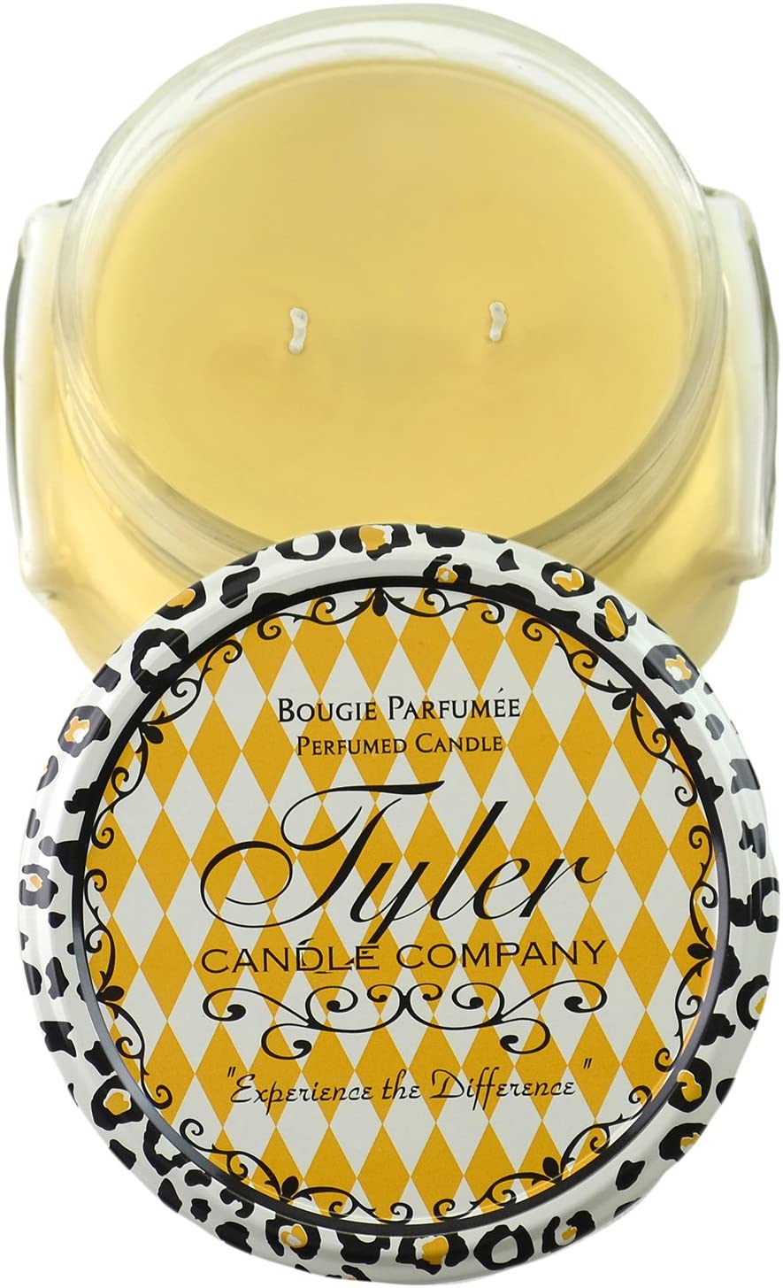 TYLER CANDLE CO 11oz FLEUR DE LIS CANDLE