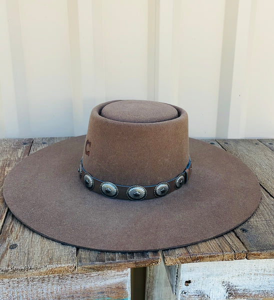 High Desert Wool Felt Gambler Hat