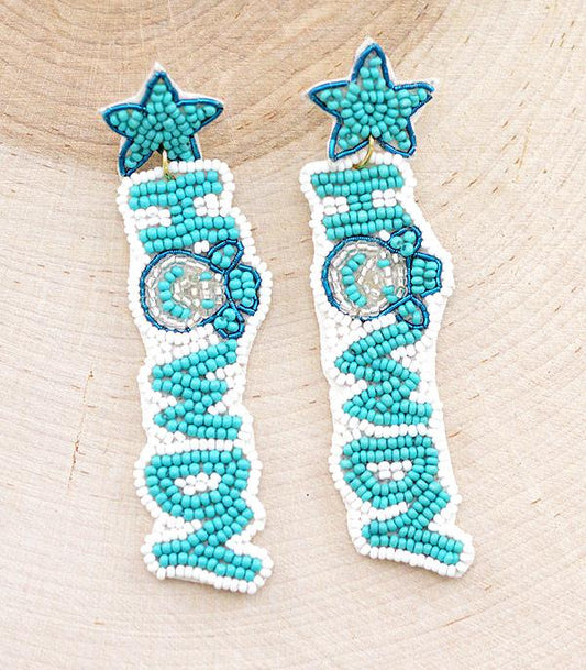 HOWDY TURQUOISE EARRINGS