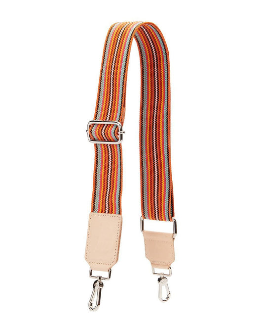 CONSUELA CROSSBODY STRAP ORANGE WEBBING 53MM