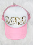 MAMA TRUCKER CAP - LIGHT PINK