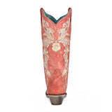 CORRAL LADIES CORAL FLOWERED EMBROIDERY BOOTS - A4238
