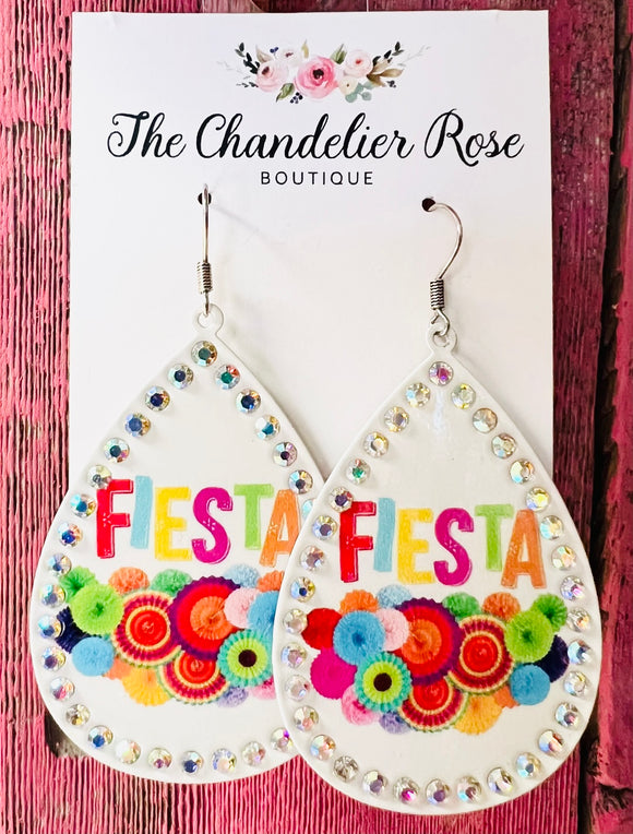 FIESTA Pear Shape Dangle Earrings