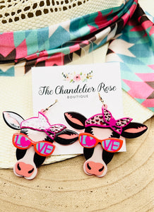 COOL COW EARRINGS