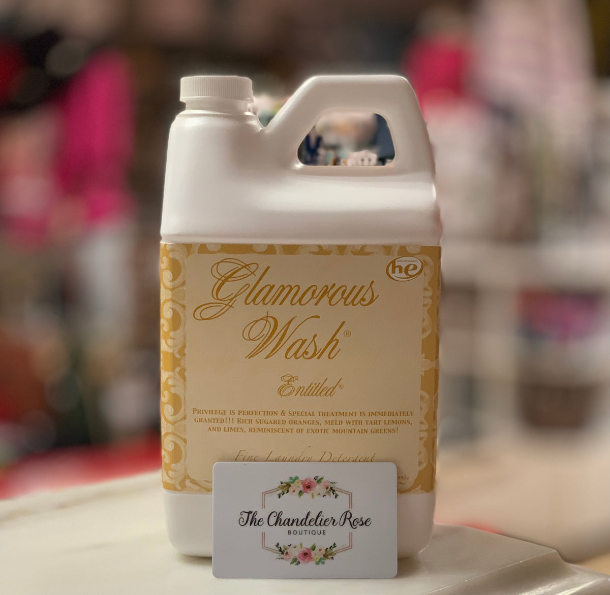 TYLER CANDLE CO GLAMOROUS WASH - ENTITLED 64 OZ