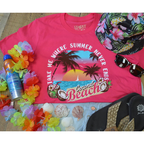 COCONUT BEACH TEE