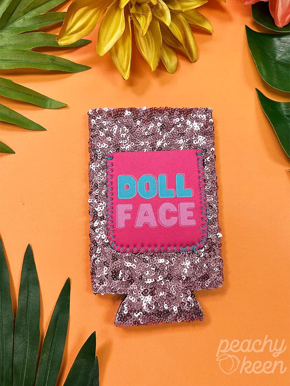 DOLL FACE SLIM CAN COOLER