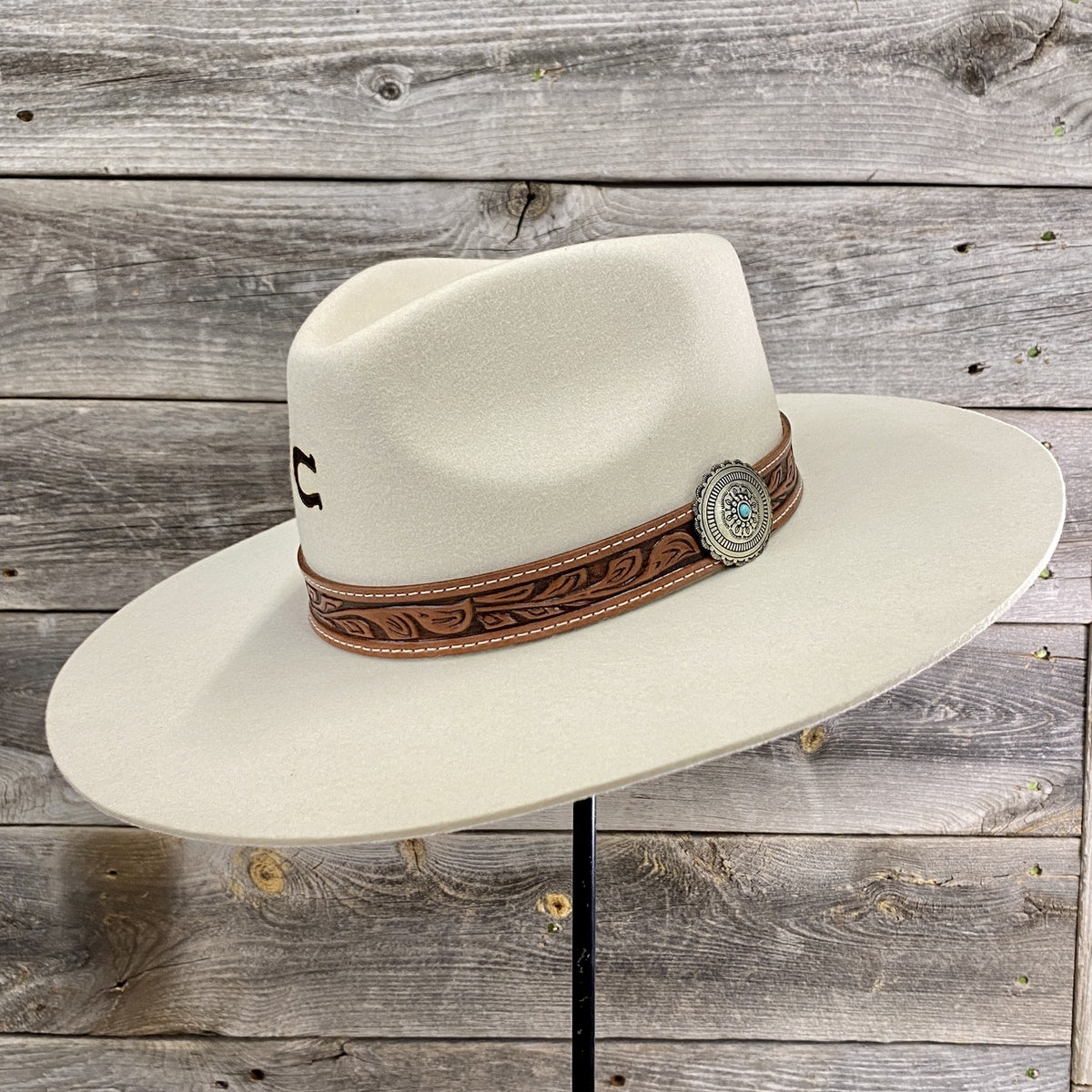 CHARLIE 1 HORSE WHITE SANDS HAT - IVORY