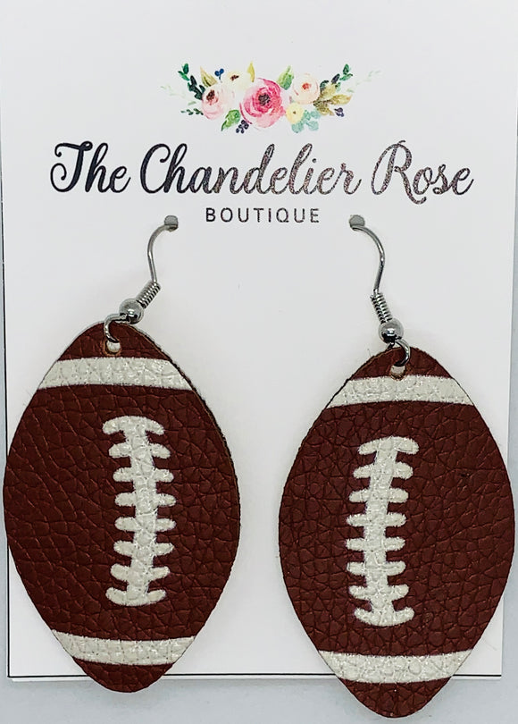 FOOTBALL EARRINGS
