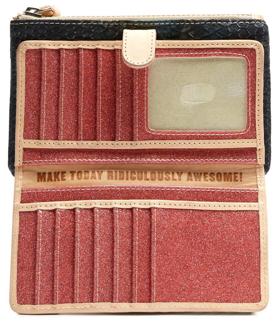 CONSUELA RATTLER SLIM WALLET