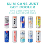 Swig Life SCOUT + Swig Fleetwood Black Skinny Can Cooler (12oz)