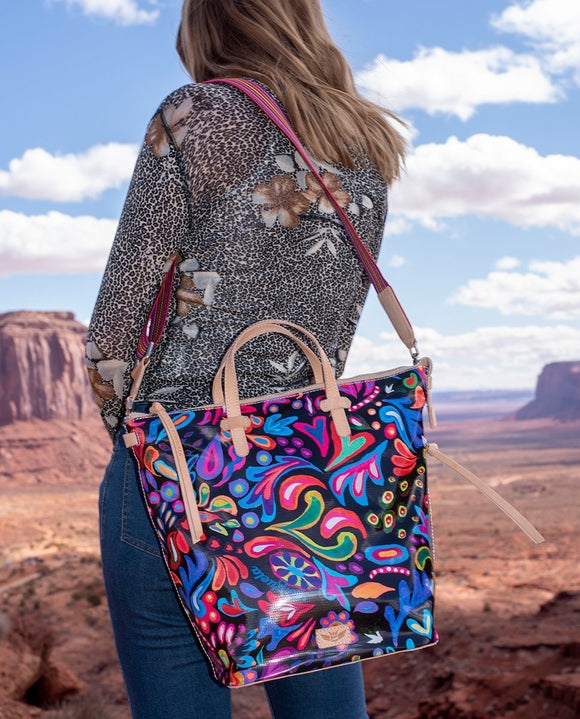 CONSUELA SOPHIE BLACK SWIRLY SLING