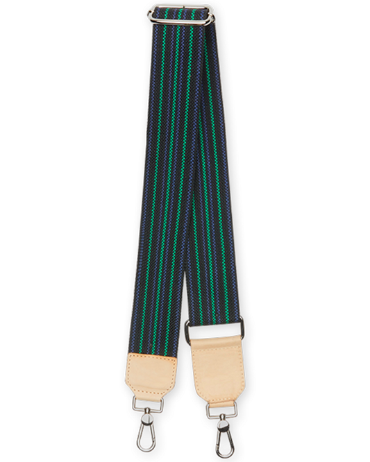 CONSUELA CROSSBODY STRAP WINTERGREEN WEBBING 53MM