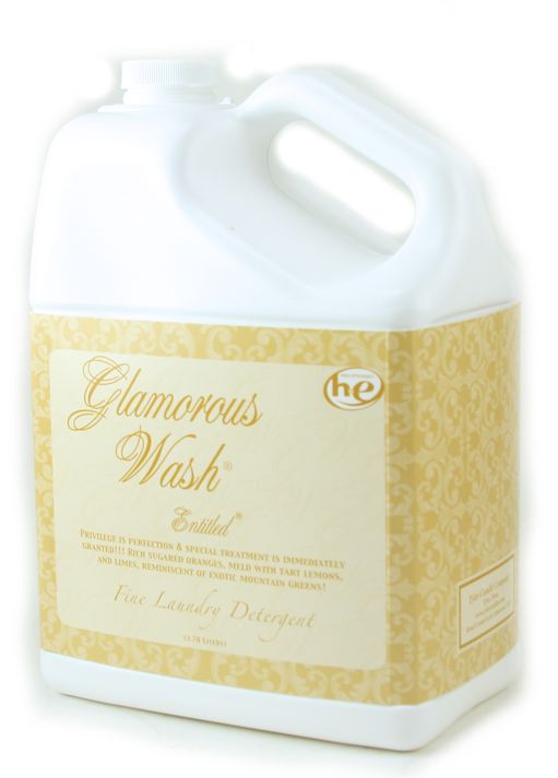 TYLER CANDLE CO GLAMOROUS WASH - ENTITLED 128 OZ