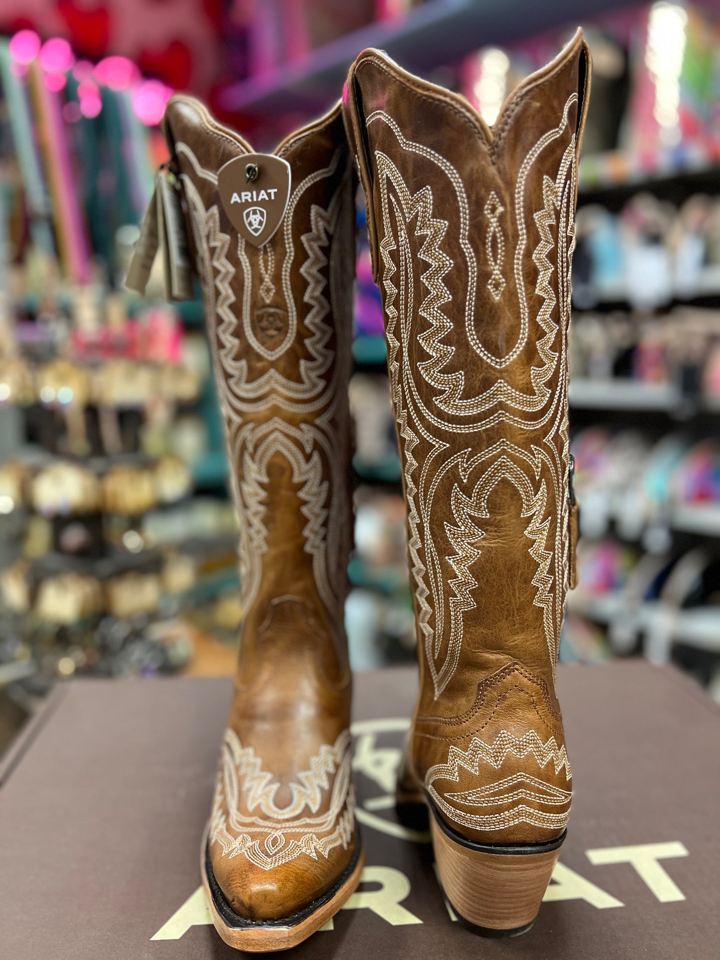 ARIAT WOMEN'S SHADES OF GRAIN CASANOVA WESTERN BOOT