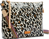 CONSUELA MONA BROWN LEOPARD DOWNTOWN CROSSBODY