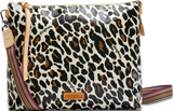 CONSUELA MONA BROWN LEOPARD DOWNTOWN CROSSBODY