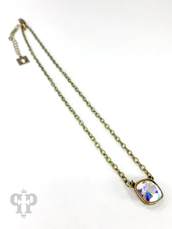 PINK PANACHE BRONZE CHAIN 16