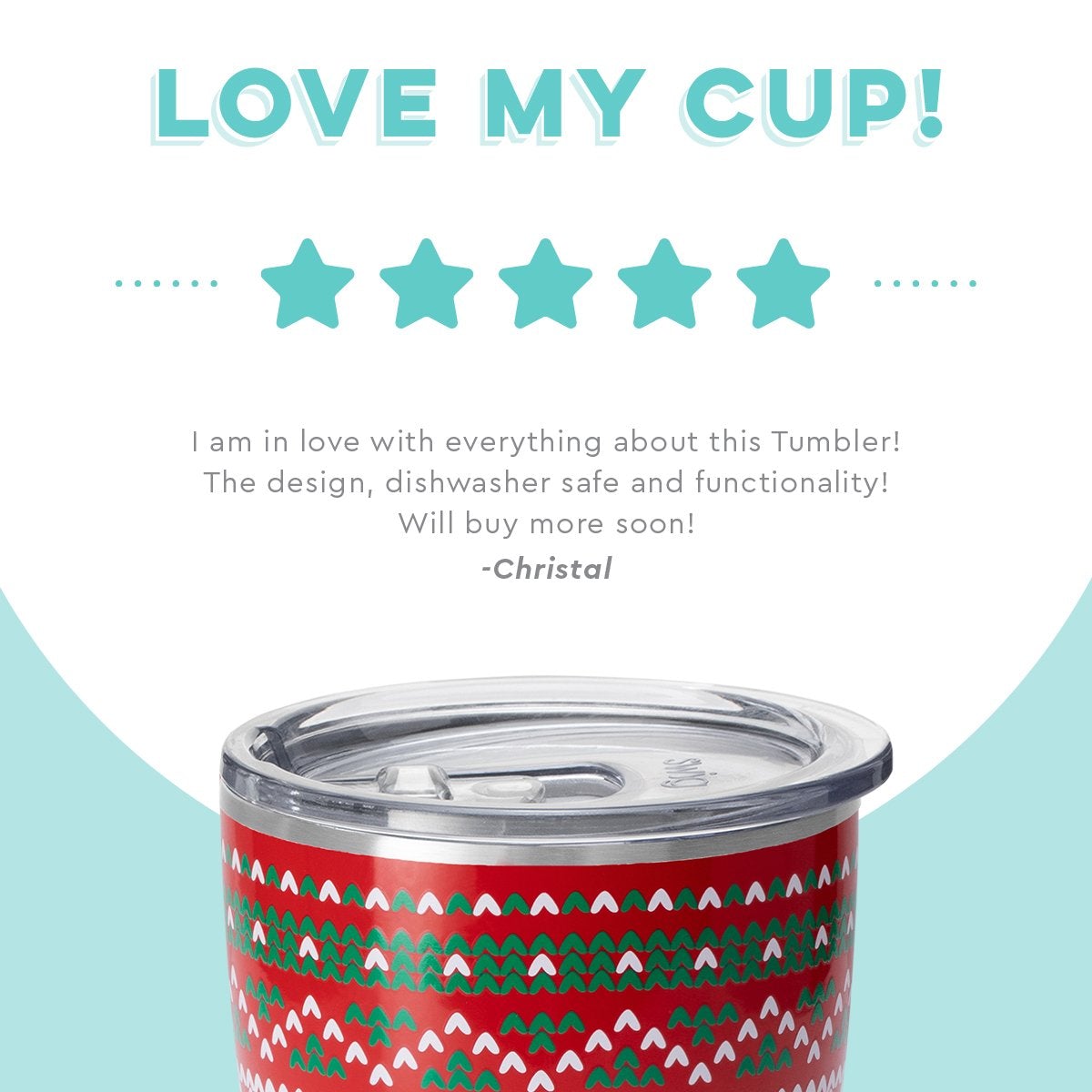 SWIG LIFE SWEATER WEATHER TUMBLER (32oz)