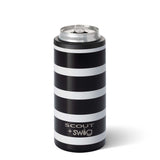 Swig Life SCOUT + Swig Fleetwood Black Skinny Can Cooler (12oz)